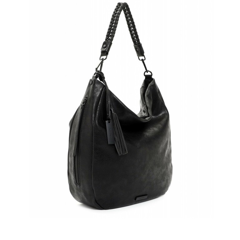 Beuteltasche Tally 12944 Black, Farbe: schwarz, Marke: Suri Frey, EAN: 4056185145407, Abmessungen in cm: 38x36x13, Bild 2 von 6