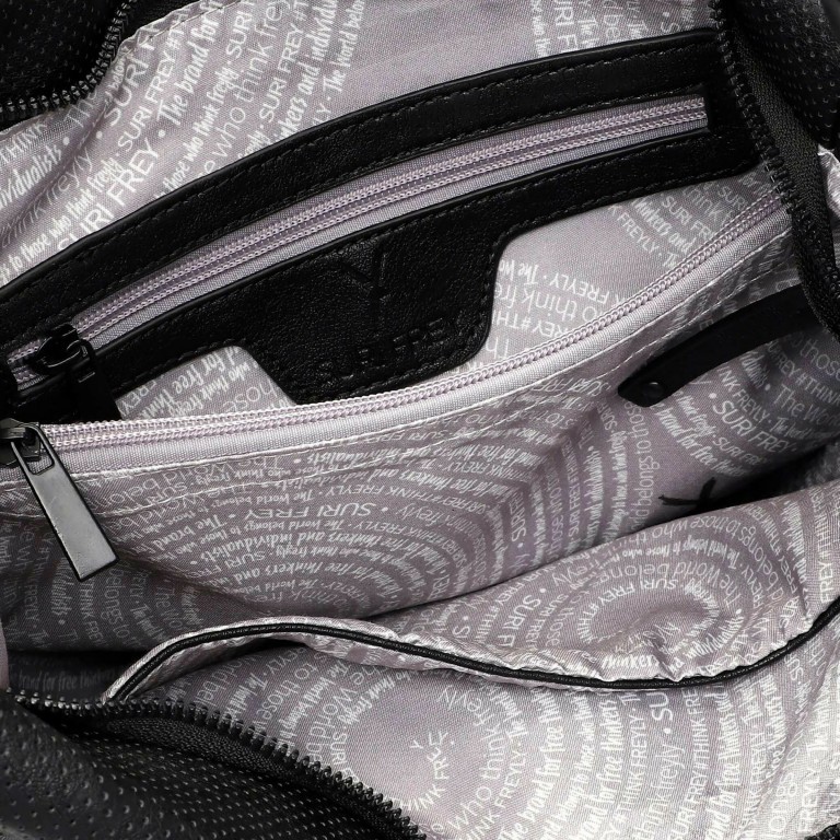 Beuteltasche Tally 12944 Black, Farbe: schwarz, Marke: Suri Frey, EAN: 4056185145407, Abmessungen in cm: 38x36x13, Bild 5 von 6