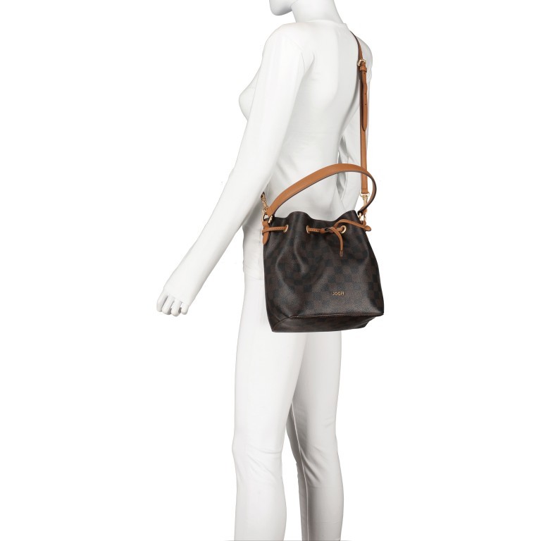 Beuteltasche Cortina Piazza Franziska SVO Dark Brown, Farbe: braun, Marke: Joop!, EAN: 4053533978342, Bild 8 von 10