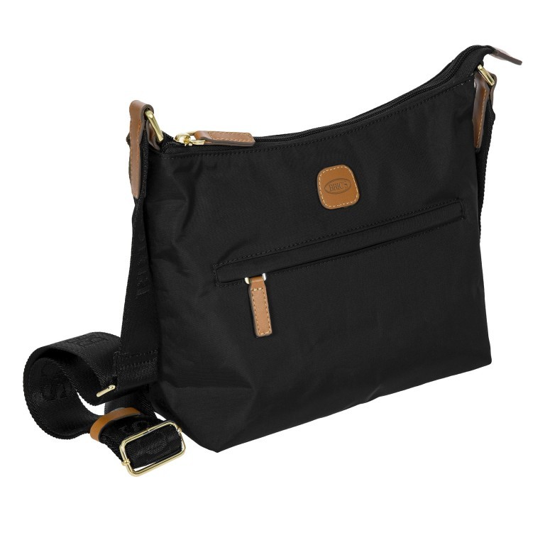 Beuteltasche X-BAG & X-Travel, Farbe: schwarz, grau, blau/petrol, braun, grün/oliv, rot/weinrot, Marke: Brics, Abmessungen in cm: 30x20x13, Bild 2 von 7