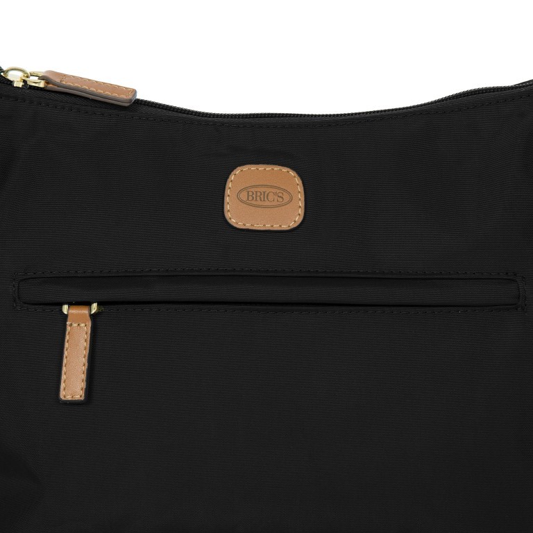 Beuteltasche X-BAG & X-Travel, Farbe: schwarz, grau, blau/petrol, braun, grün/oliv, rot/weinrot, Marke: Brics, Abmessungen in cm: 30x20x13, Bild 7 von 7