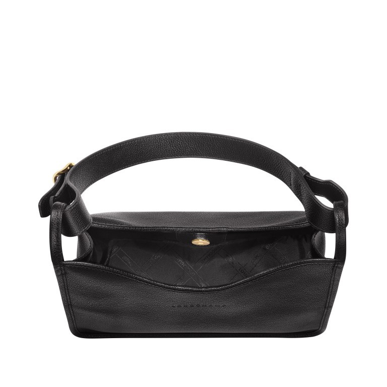 Beuteltasche Le Foulonné 021-10155 Khaki, Farbe: taupe/khaki, Marke: Longchamp, EAN: 3597922445707, Abmessungen in cm: 30x26x13, Bild 5 von 5