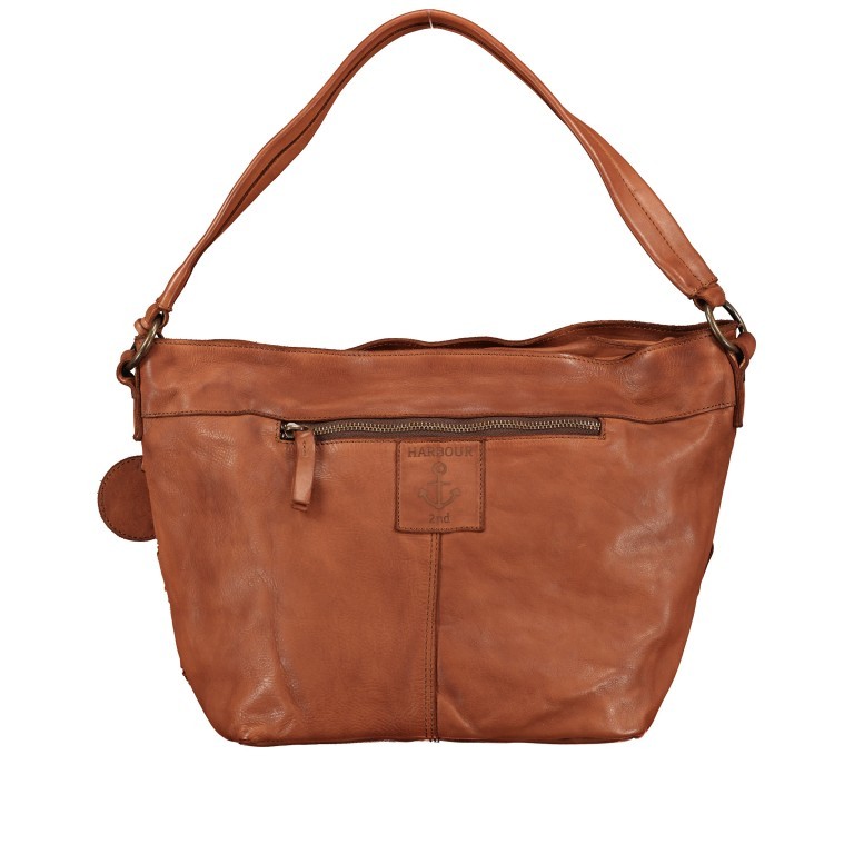 Beuteltasche New-Lines Helene NL.11153 Sweet Caramel, Farbe: cognac, Marke: Harbour 2nd, EAN: 4046478058460, Abmessungen in cm: 41x30x4.5, Bild 3 von 7