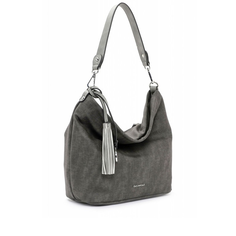 Tasche Elke Bag in Bag Light Grey, Farbe: grau, Marke: Emily & Noah, EAN: 4049391320065, Bild 3 von 5