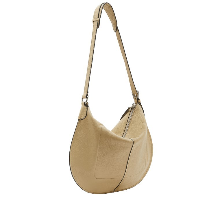 Beuteltasche Heavy Pebble Naomi Hobo M Oat, Farbe: beige, Marke: Liebeskind Berlin, EAN: 4064657011648, Abmessungen in cm: 43x34x0.5, Bild 2 von 5