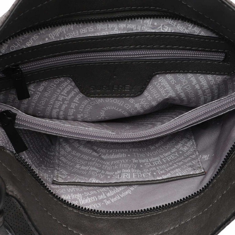 Beuteltasche Celly 13365 Dark Grey, Farbe: grau, Marke: Suri Frey, EAN: 4056185164125, Abmessungen in cm: 42x32x12, Bild 7 von 8