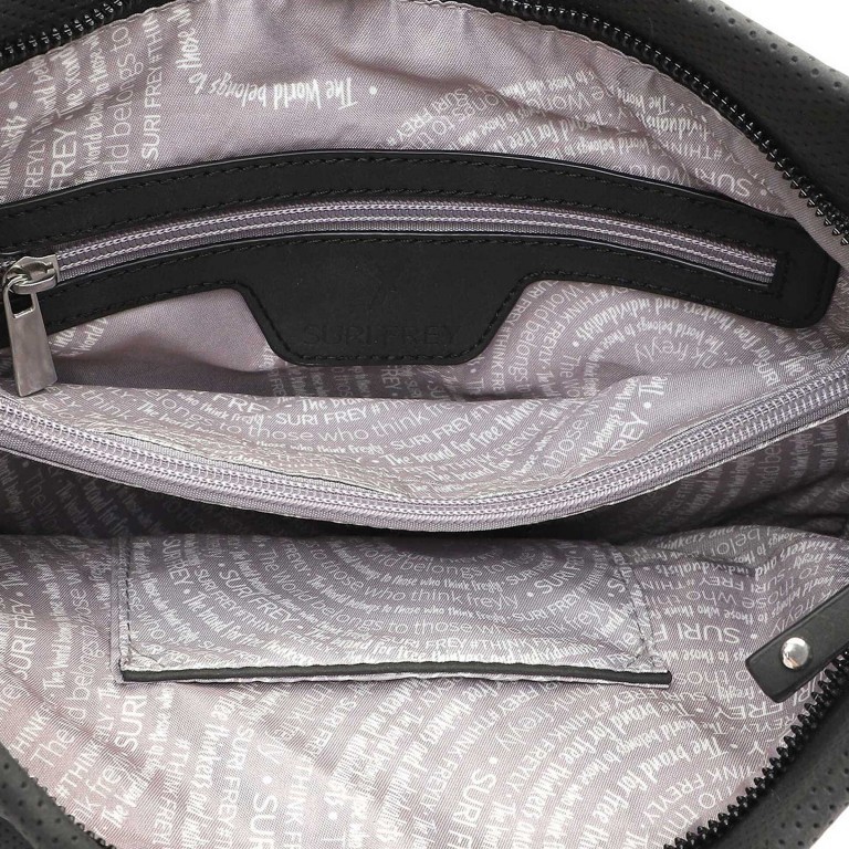 Beuteltasche Steffy 13513 Black, Farbe: schwarz, Marke: Suri Frey, EAN: 4056185168567, Abmessungen in cm: 35x32x16, Bild 7 von 8