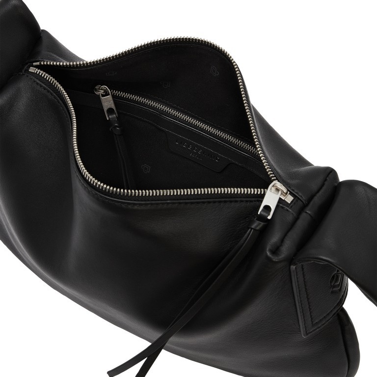 Beuteltasche Erin Hobo M Black, Farbe: schwarz, Marke: Liebeskind Berlin, EAN: 4064657036047, Abmessungen in cm: 38.5x26x6.5, Bild 4 von 5