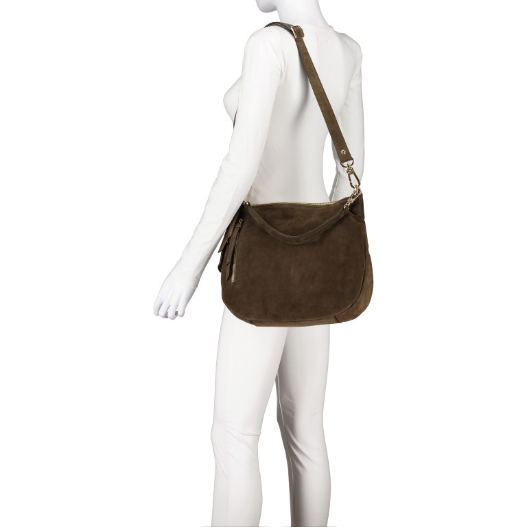 Beuteltasche Kaleido Juna S Grey, Farbe: grau, Marke: Abro, EAN: 4061724928632, Abmessungen in cm: 33x29x9.5, Bild 6 von 8