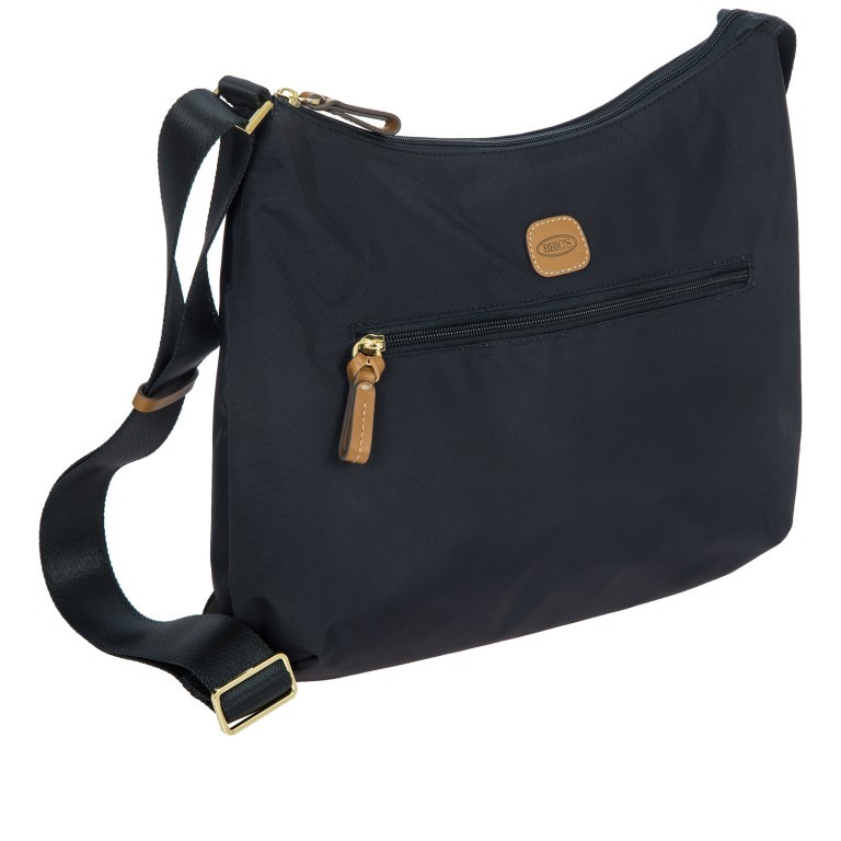 Beuteltasche X-BAG & X-Travel Ocean Blue, Farbe: blau/petrol, Marke: Brics, EAN: 8016623901312, Abmessungen in cm: 36x28x10, Bild 2 von 7