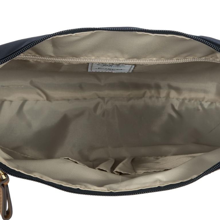 Beuteltasche X-BAG & X-Travel Ocean Blue, Farbe: blau/petrol, Marke: Brics, EAN: 8016623901312, Abmessungen in cm: 36x28x10, Bild 6 von 7
