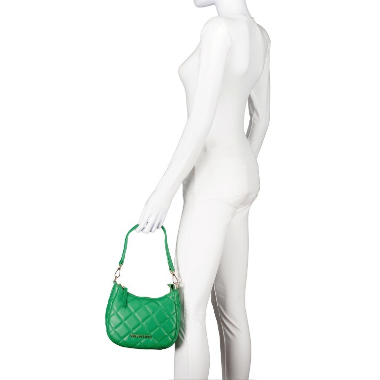 Beuteltasche Ocarina Verde, Farbe: grün/oliv, Marke: Valentino Bags, EAN: 8058043890050, Abmessungen in cm: 21.5x19x6.5, Bild 4 von 8