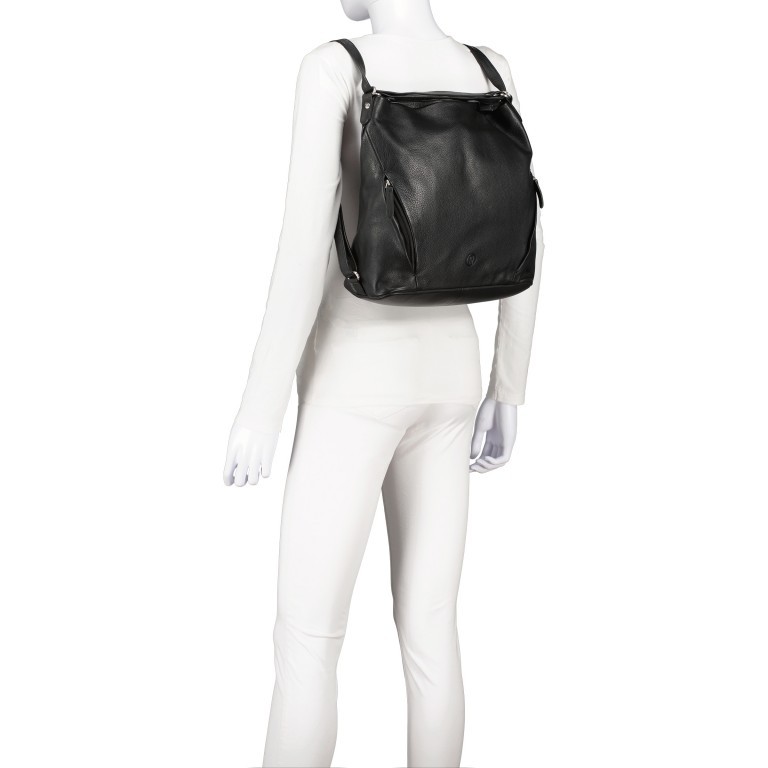 Beuteltasche / Rucksack, Marke: Hausfelder Manufaktur, Abmessungen in cm: 30x30x13, Bild 5 von 6