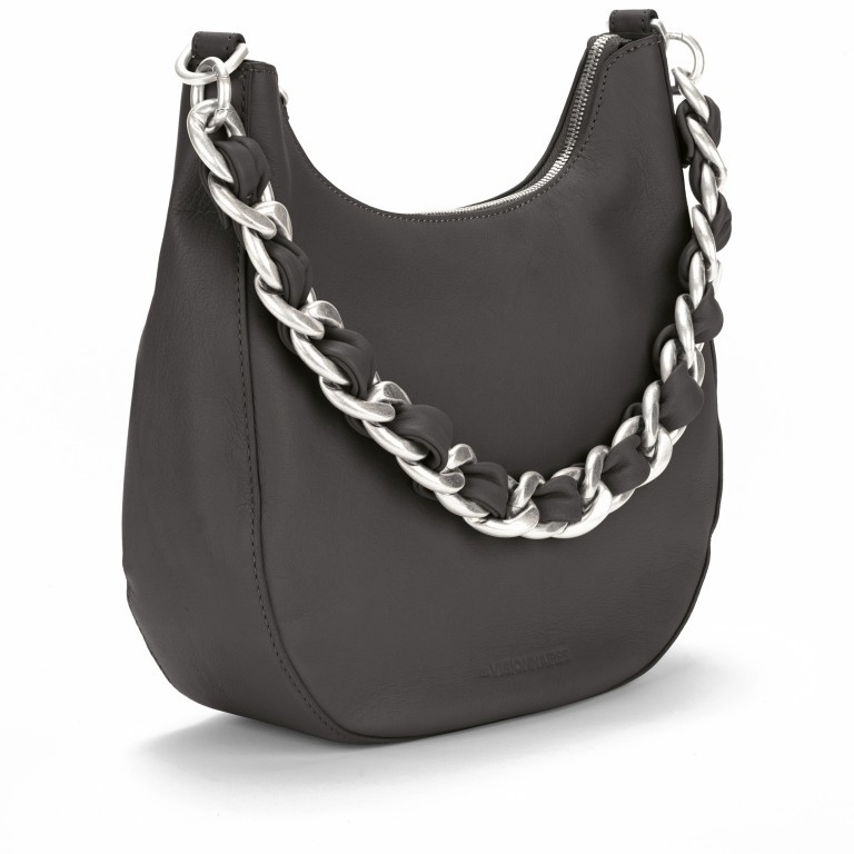 Beuteltasche Chain Reaction Harper Chain Soft Grainy, Marke: Les Visionnaires, Abmessungen in cm: 28x22x8.5, Bild 2 von 4