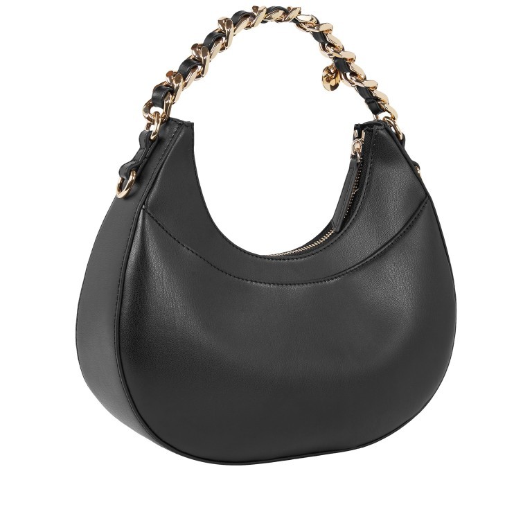 Beuteltasche Chic Shoulder Bag Black, Farbe: schwarz, Marke: Tommy Hilfiger, EAN: 8720642476170, Abmessungen in cm: 29x24x8, Bild 2 von 5