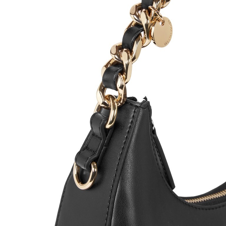 Beuteltasche Chic Shoulder Bag Black, Farbe: schwarz, Marke: Tommy Hilfiger, EAN: 8720642476170, Abmessungen in cm: 29x24x8, Bild 5 von 5