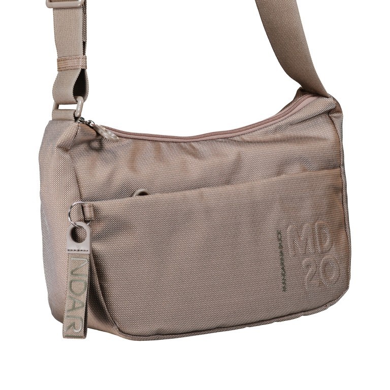 Beuteltasche MD20 QMT30 Taupe, Farbe: taupe/khaki, Marke: Mandarina Duck, EAN: 8032803795243, Abmessungen in cm: 31x21x10.5, Bild 2 von 6