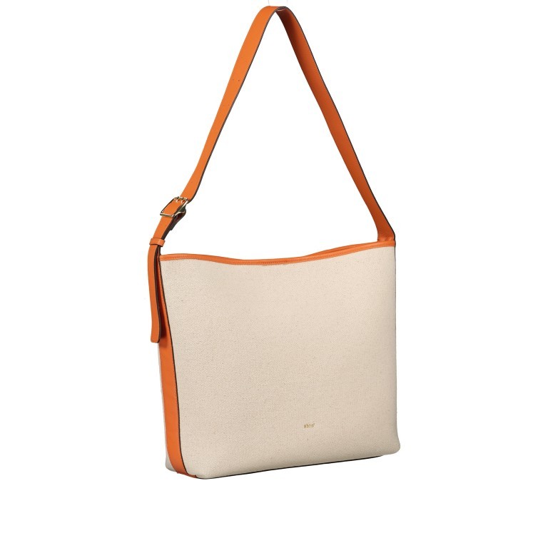 Beuteltasche 11am, Farbe: schwarz, orange, Marke: Abro, Abmessungen in cm: 35x33x11.5, Bild 2 von 6