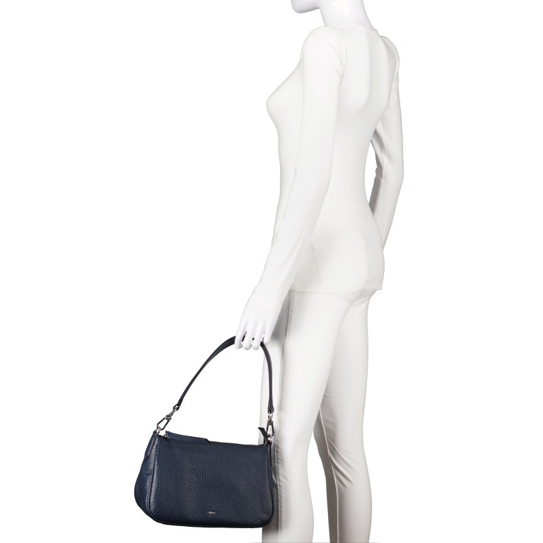 Beuteltasche Ranger Thea Navy, Farbe: blau/petrol, Marke: Abro, EAN: 4067278115870, Abmessungen in cm: 28x18x12, Bild 4 von 8