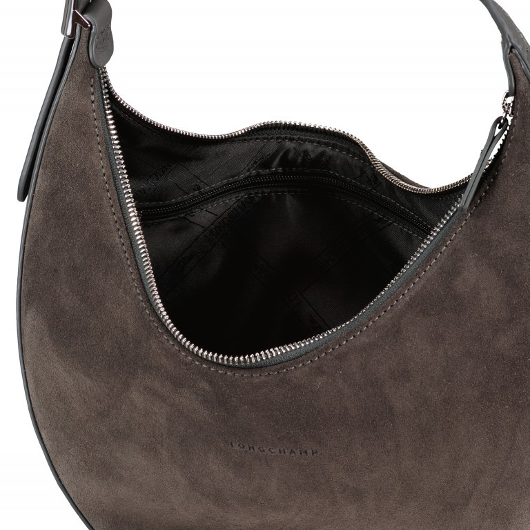 Beuteltasche Roseau Soft Vert de Gris, Farbe: grün/oliv, Marke: Longchamp, EAN: 3597922430734, Abmessungen in cm: 28x17x10, Bild 6 von 6