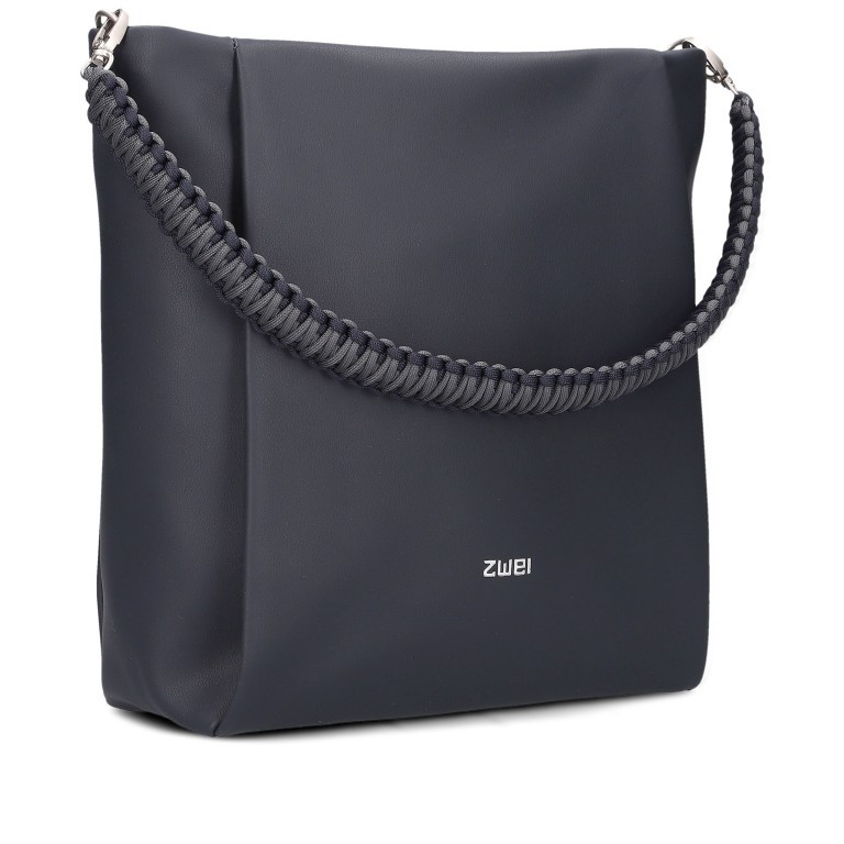 Beuteltasche Yuna YU120 Ink, Farbe: blau/petrol, Marke: Zwei, EAN: 4250257932395, Abmessungen in cm: 30x31x12, Bild 2 von 8