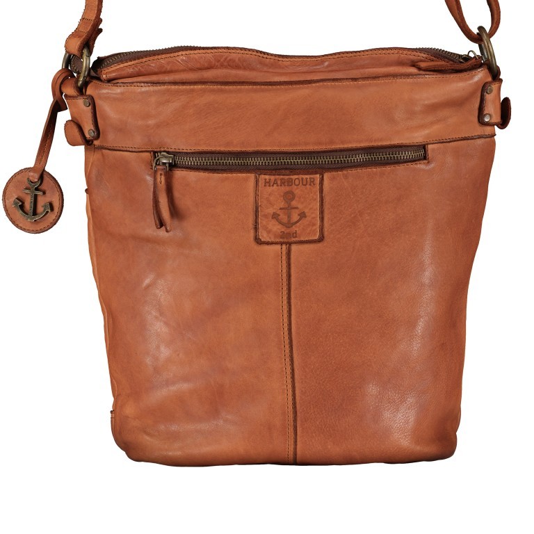 Beuteltasche Anchor-Love Minna 2 AL-10959-2 mit Laptopfach 13 Zoll Dark Ash, Farbe: anthrazit, Marke: Harbour 2nd, EAN: 4046478067936, Abmessungen in cm: 34.5x33.5x10.5, Bild 3 von 6