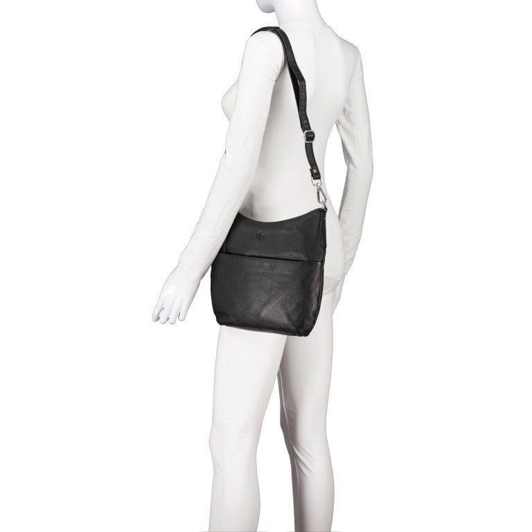 Beuteltasche Nappa, Marke: Hausfelder Manufaktur, Abmessungen in cm: 29x26.5x6, Bild 5 von 7