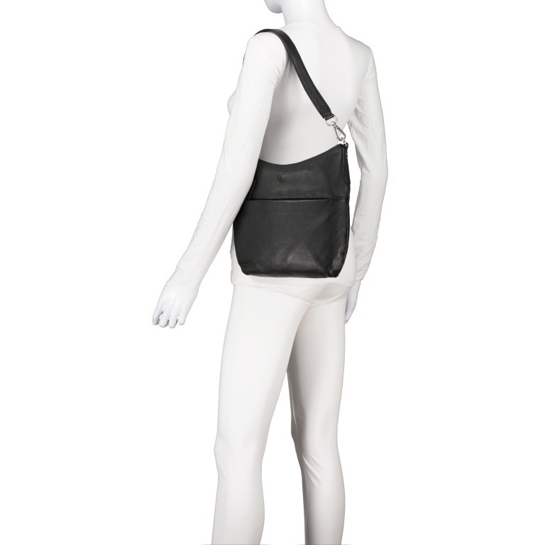 Beuteltasche Nappa, Marke: Hausfelder Manufaktur, Abmessungen in cm: 29x26.5x6, Bild 4 von 7