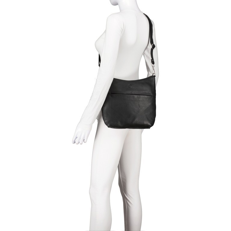 Beuteltasche Nappa, Marke: Hausfelder Manufaktur, Abmessungen in cm: 29x26.5x6, Bild 6 von 7