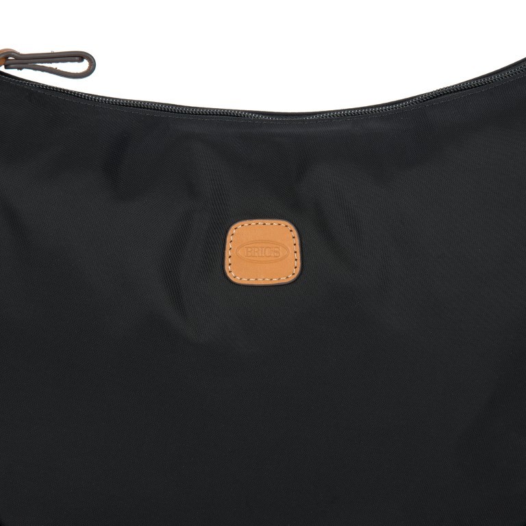 Beuteltasche X-BAG & X-Travel Moonbag, Farbe: schwarz, blau/petrol, braun, grün/oliv, rot/weinrot, orange, Marke: Brics, Abmessungen in cm: 33x26x9.5, Bild 7 von 7