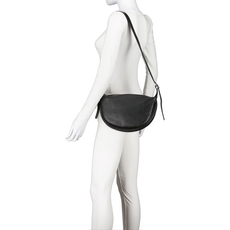 Beuteltasche Moonbag, Marke: Hausfelder Manufaktur, Abmessungen in cm: 29x18x5.5, Bild 4 von 6