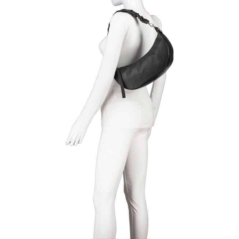 Beuteltasche Moonbag, Marke: Hausfelder Manufaktur, Abmessungen in cm: 31x18x10.5, Bild 5 von 8