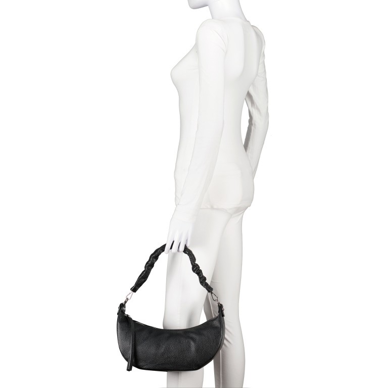 Beuteltasche Moonbag, Marke: Hausfelder Manufaktur, Abmessungen in cm: 31x18x10.5, Bild 4 von 8