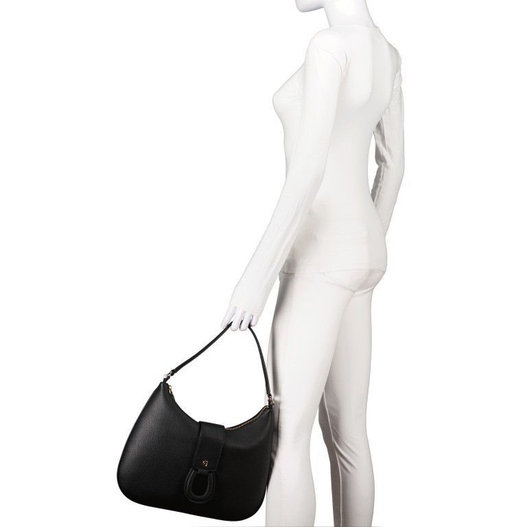 Beuteltasche Selena S, Marke: AIGNER, Abmessungen in cm: 35.5x29x2.5, Bild 3 von 5