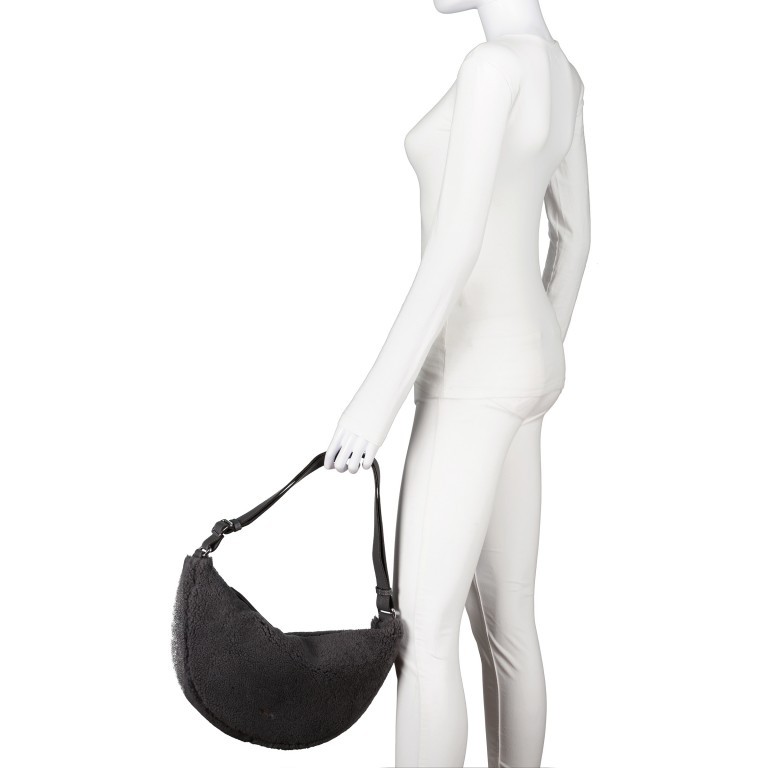 Beuteltasche Shearling By my Side big, Marke: Abro, Abmessungen in cm: 39x20x11, Bild 4 von 6