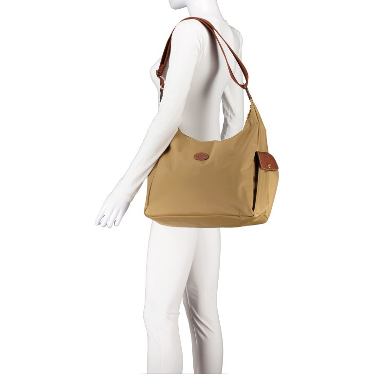 Beuteltasche Le Pliage 089-2450 Khaki, Farbe: taupe/khaki, Marke: Longchamp, EAN: 3597921804406, Bild 4 von 5