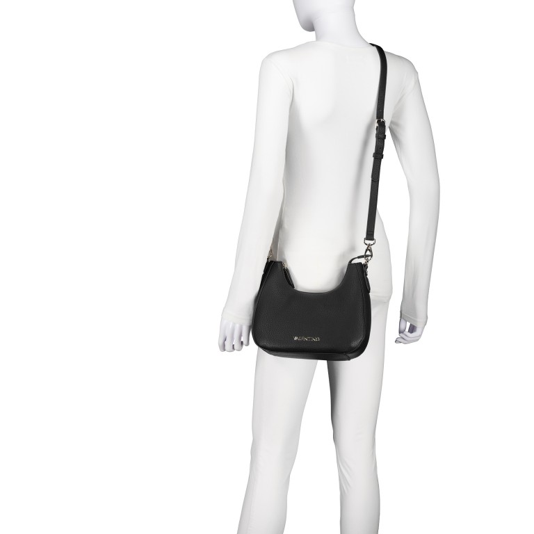 Beuteltasche Brixton Bordeaux, Farbe: rot/weinrot, Marke: Valentino Bags, EAN: 8054942912893, Abmessungen in cm: 26x22x7, Bild 7 von 8