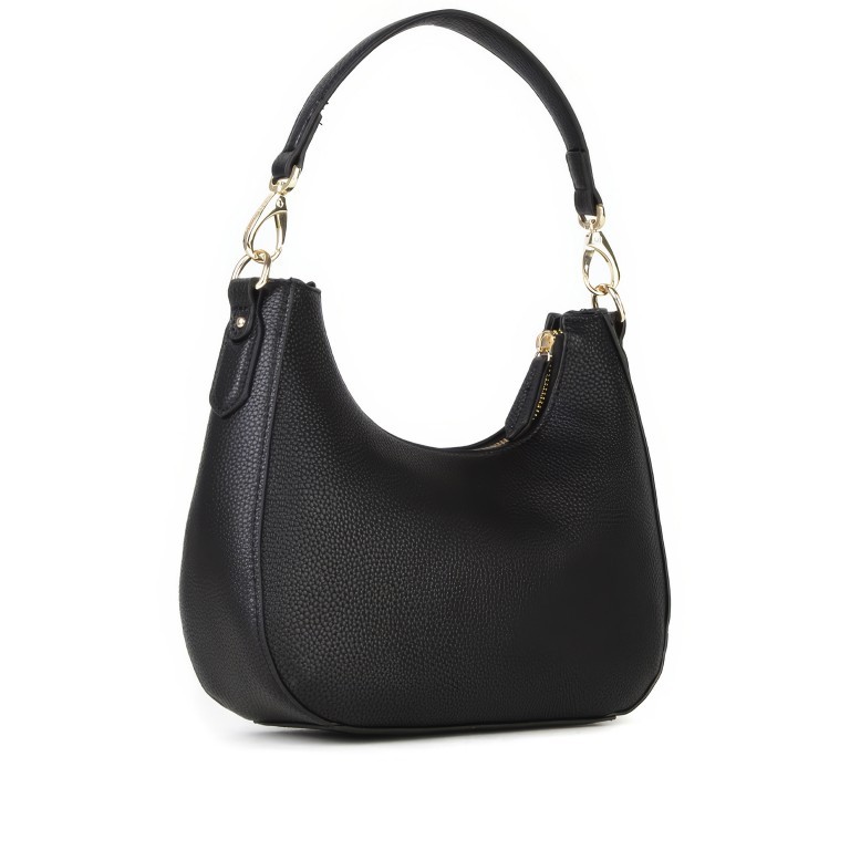 Beuteltasche Brixton, Farbe: schwarz, braun, rot/weinrot, beige, Marke: Valentino Bags, Abmessungen in cm: 26x22x7, Bild 3 von 4