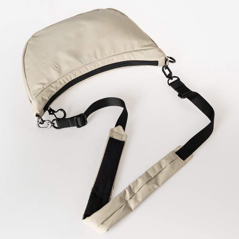 Beuteltasche Japan Re Yoshii erweiterbar, Farbe: schwarz, taupe/khaki, beige, Marke: Aunts & Uncles, Abmessungen in cm: 31x21x10, Bild 9 von 9