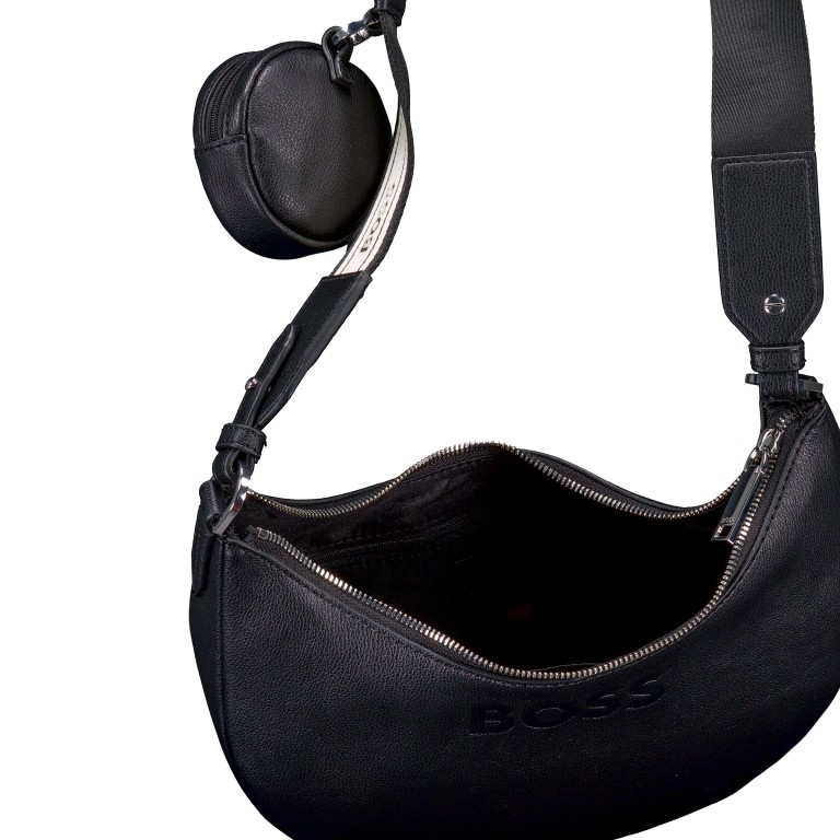 Beuteltasche Addison Halfmoon, Marke: BOSS, Abmessungen in cm: 27.5x20x8.5, Bild 6 von 6