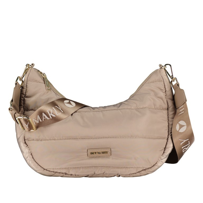 Beuteltasche Lifetime Buddy M, Farbe: schwarz, blau/petrol, braun, grün/oliv, rot/weinrot, beige, Marke: Hey Marly, Abmessungen in cm: 37x11x28, Bild 1 von 6