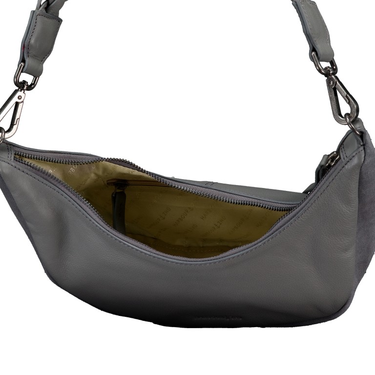 Beuteltasche Just-Pure Calista JP-13337, Farbe: anthrazit, grau, Marke: Harbour 2nd, Abmessungen in cm: 30x22x9, Bild 7 von 7