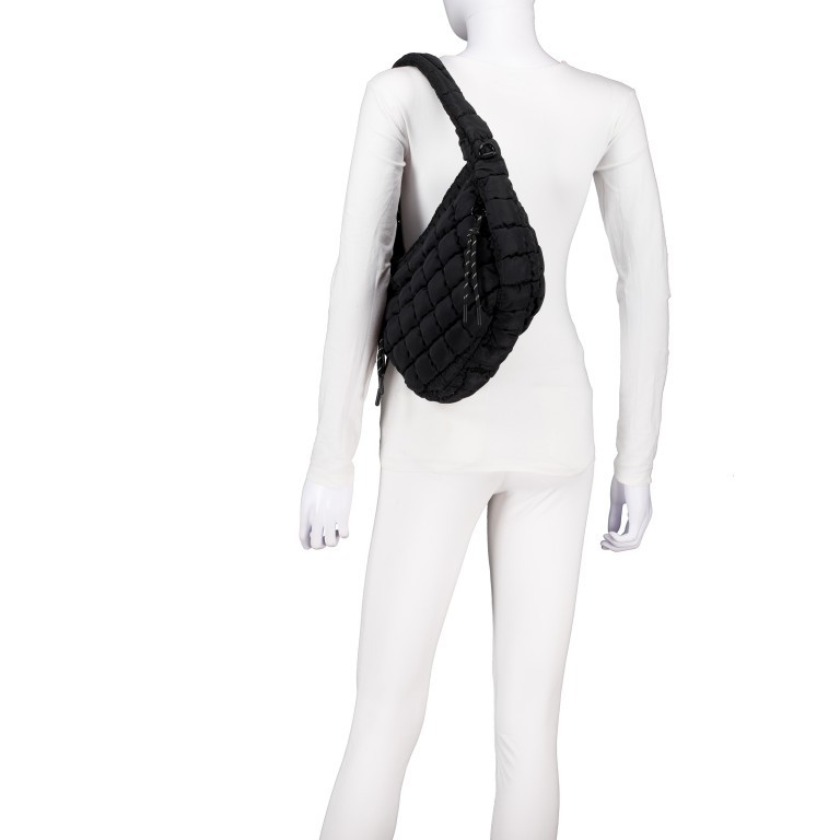 Beuteltasche Chelsy 14900, Farbe: schwarz, blau/petrol, beige, Marke: Suri Frey, Abmessungen in cm: 35x23x8, Bild 5 von 9
