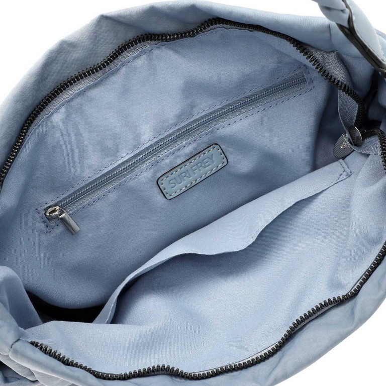Beuteltasche Abby 14624, Farbe: blau/petrol, beige, Marke: Suri Frey, Abmessungen in cm: 32x27x12, Bild 7 von 8