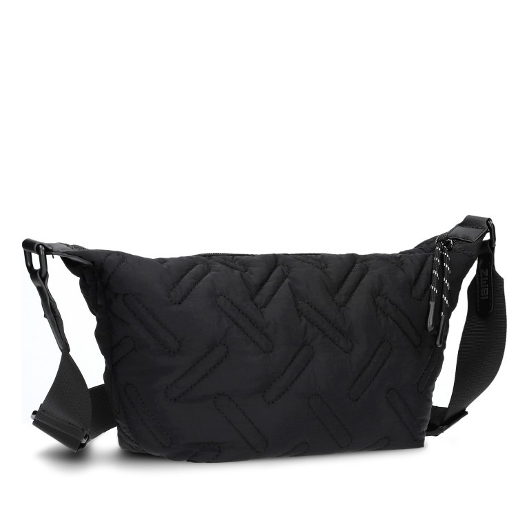 Beuteltasche Cleo CL60, Farbe: schwarz, beige, Marke: Zwei, Abmessungen in cm: 36x16x13, Bild 2 von 10