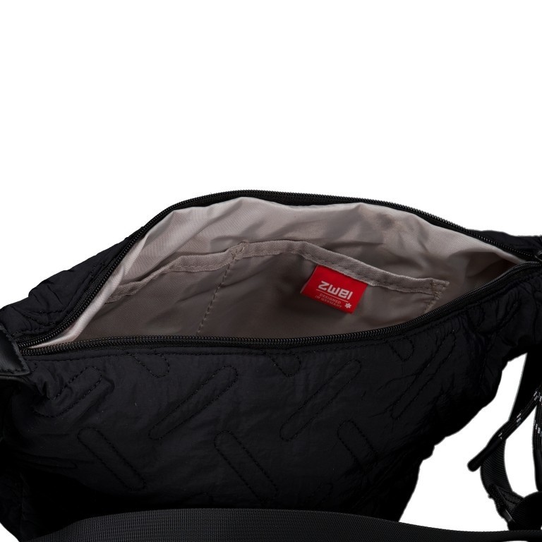 Beuteltasche Cleo CL60, Farbe: schwarz, beige, Marke: Zwei, Abmessungen in cm: 36x16x13, Bild 9 von 10