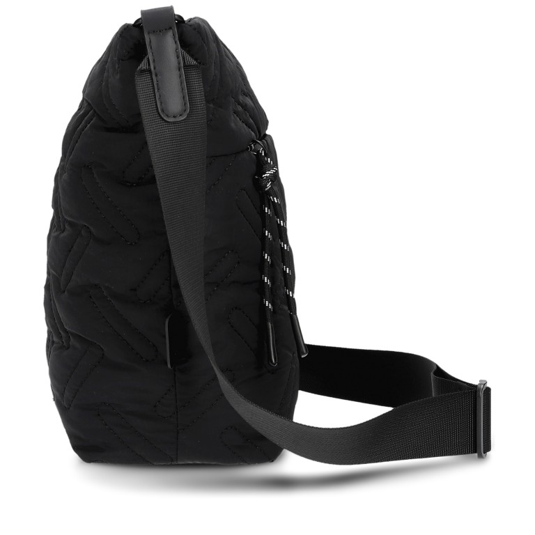Beuteltasche Cleo CL90, Farbe: schwarz, beige, Marke: Zwei, Abmessungen in cm: 35x26x14, Bild 5 von 10