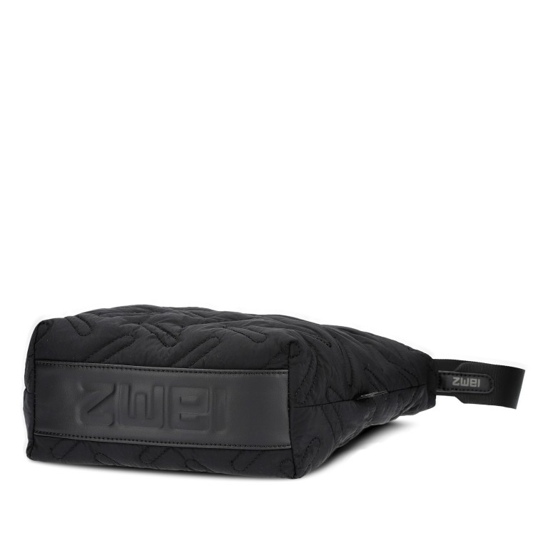 Beuteltasche Cleo CL90, Farbe: schwarz, beige, Marke: Zwei, Abmessungen in cm: 35x26x14, Bild 10 von 10