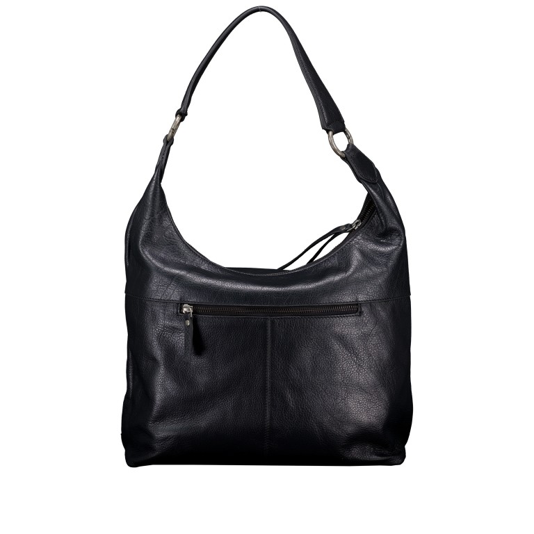 Beuteltasche Just-Pure Kiana JP-13431, Farbe: anthrazit, blau/petrol, Marke: Harbour 2nd, Abmessungen in cm: 33x37x13, Bild 3 von 7