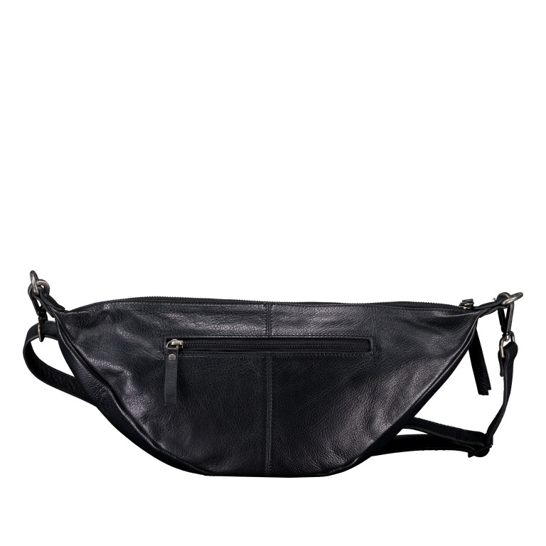 Beuteltasche Just-Pure Novalie JP-13435, Farbe: anthrazit, blau/petrol, Marke: Harbour 2nd, Abmessungen in cm: 43x18x8, Bild 3 von 6